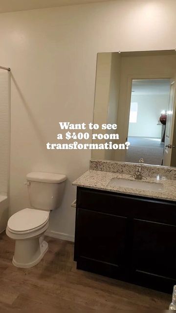 Framing Builder Grade Mirrors, Upgrading Builder Grade Home, Diy Small Bathroom Remodel On A Budget, Builder Grade Mirror Update, Builder Grade Bathroom Makeover, Bathroom Reno Ideas, Bathroom Sink Backsplash Ideas, Builder Grade Updates, Upgrade Builder Grade