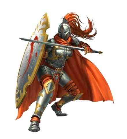 Female Human Fighter - Gray Maiden - Pathfinder 2E PFRPG DND D&D 3.5 5E 5th ed d20 fantasy Human Paladin, Fantasy Army, Pathfinder 2e, Fantasy Animals, Rpg Characters, Female Fighter, Shield Maiden, Female Character Concept, Female Knight