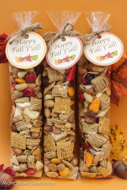 Cornucopia of Creativity: Free Fall & Thanksgiving Printables Roundup – Mom Endeavors Life Cereal, Dehydrated Apples, Thanksgiving Favors, Fall Candy, Caramel Bits, Fall Snacks, Thanksgiving Treats, Wedding Favors Fall, Chex Mix