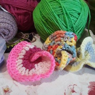 Crochet Fidget Toy! : 4 Steps (with Pictures) - Instructables Figet Toys Crochet, Figet Toys Crochet Pattern, Crochet Figit Toys, Crochet Figit Toys Free Pattern, Crochet Fidget Ball, Crochet Fidgets Free Pattern, Easy Crochet Fidget Toy, Amigurumi Fidget Toy, Crochet Infinity Loop Fidget