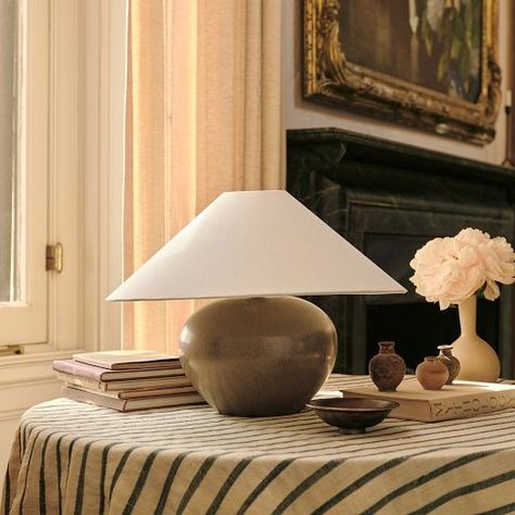 McKinley Bedroom | West Elm Contemporary Bedside Lamps, Colin King, Lamp Large, Smart Bulbs, Mountain Valley, Lighting Trends, Coach House, Furniture Trends, Ceramic Table Lamp