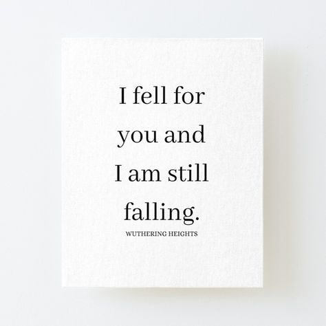 Get my art printed on awesome products. Support me at Redbubble #RBandME: https://www.redbubble.com/i/canvas-print/I-fell-for-you-and-I-am-still-falling-by-HighSociety00/53968410.56DNM?asc=u Fall Canvas, Never Fall In Love, Anime Pictures, Fall For You, Cool Anime Pictures, Instagram Captions, Be Yourself Quotes, I Fall, Be Still