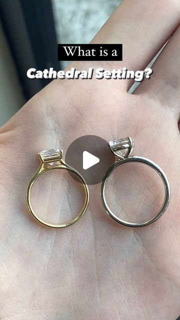 278K views · 4.4K likes | Laura Preshong ~ Wedding Rings on Instagram: "Our low profile settings are possible because of cathedral setting styles! 💍 Definitely ideal for those who are more hands on at work, or are just looking for a sense of security for their ring 💖✨

#cathedral #engagementring #modernengagementring #lowprofile #stackingring #flushstyle #engagementinspiration #proposalgoals #womenownedbusiness #diamondring #jewelrydesign" Laura Preshong, Profile Settings, Cathedral Setting, Modern Engagement Rings, Engagement Inspiration, Ring Ideas, Stacking Rings, Low Profile, Future Wedding