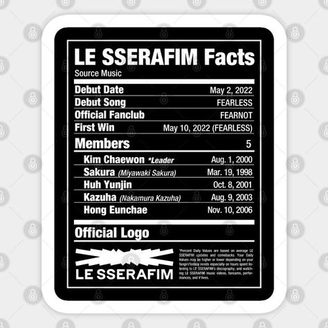 Lesserafim Stickers Printable, Le Sserafim Stickers Printable, Lesserafim Stickers, Lesserafim Concert, Ateez Stickers, Music Packaging, Pink Stickers, Pop Stickers, Notebook Ideas