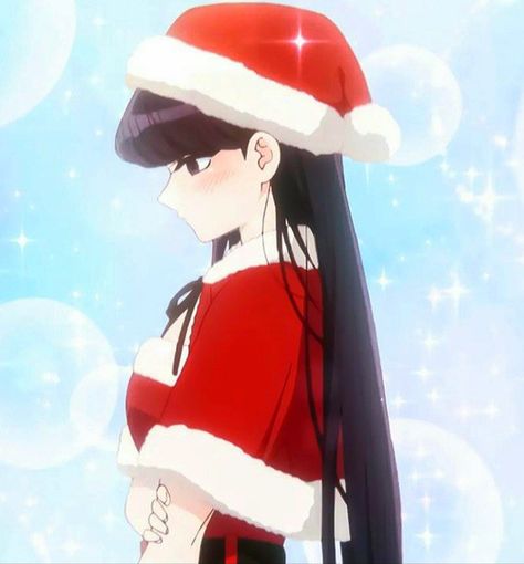 Cute Drawing Images, Christmas Profile Pictures, Komi-san Wa Komyushou Desu, Anime Christmas, Komi San, Cute Headers, Anime Pixel Art, Anime Expressions, Anime Akatsuki