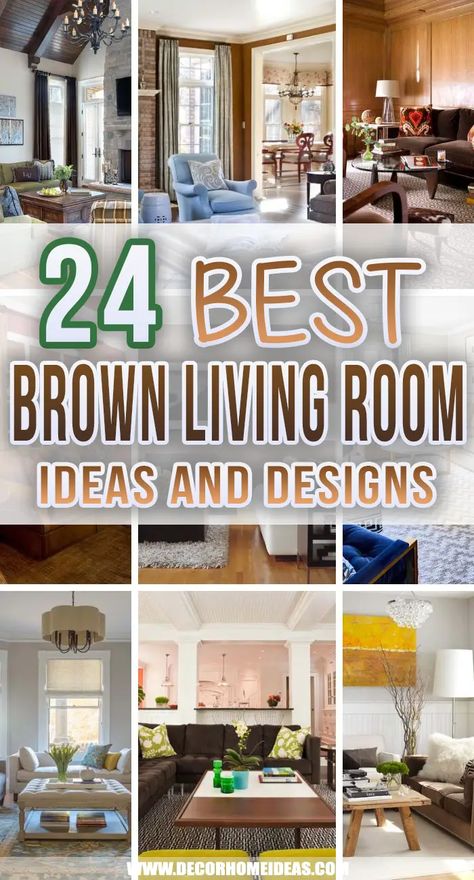 24 Best Brown Living Room Ideas and Designs Brown Furniture Living Room Decor Ideas, Best Leather Furniture Living Rooms, Brown And Cream Living Room Ideas Cozy, Curtains For Living Room With Brown Sofa, Corner Fillers Living Rooms, Simple Living Room Decor Brown Couch, Living Room Inspiration Brown Sofa, Dark Brown Curtains Living Room, Decorating With Brown Leather Furniture