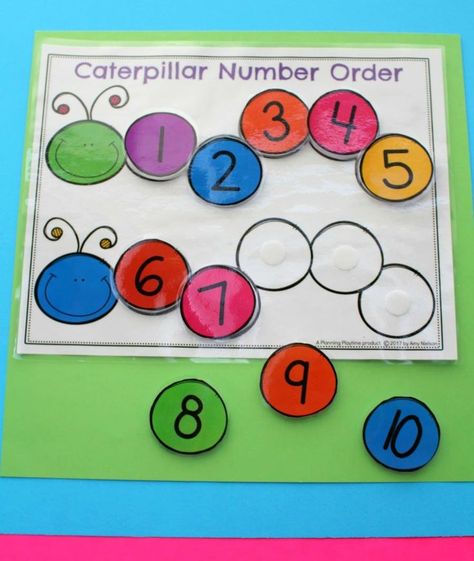 Fun Number Order Activity for Kindergarten Ordering Numbers Activities, Comparing Numbers Worksheet, Learning Numbers Preschool, Activity For Kindergarten, Numeracy Activities, Numbers Worksheets, Comparing Numbers, Numbers Kindergarten, Kindergarten Math Activities