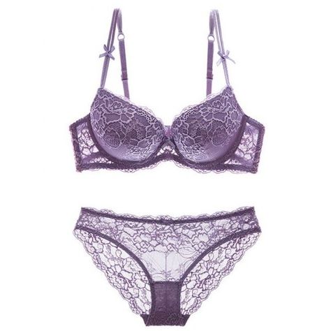 Like what you see?  Follow us for more @Susayelingerie Purple Lace Lingerie, Purple Bras, Bra And Panty Set, Black Lace Lingerie, Lace Bra Set, Mini Dress Fashion, Men Hats, Lingerie Outfits, Lace Lingerie Set