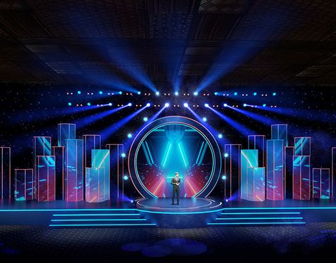 Led Backdrop, Stage Lighting Design, Concert Stage Design, Stage Designs, Corporate Event Design, Graphic Design Architecture, Stage Background, Stage Set Design, Dragon Artwork Fantasy