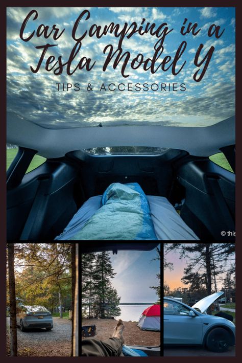 Tesla Camping Model Y, Tesla Model 3 Midnight Silver Metallic, Tesla Model 3 Led Lights, Tesla Model 3 Ambient Light, Tesla Model 3 Performance, Mode Tips, Tesla Model Y, Camping Tips, Camping Accessories