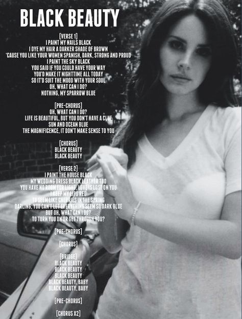 It's funny how all her lyrics seem like they'd take 3 minutes to sing but in reality they take over 5 minutes to finish.. Ldr Quotes, H.e.r Lyrics, Lana Del Rey Lyrics, Beauty Posters, Artist Quotes, Lust For Life, Lana Del Ray, June 21, What Can I Do