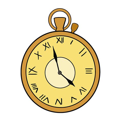 Complete Pocket Watch drawing Asl Drawing, Pocket Watch Drawing, Drawing Clock, Clock Drawing, Watch Sketch, Simple Draw, Watch Tattoo Design, Simple Clock, Clock Drawings