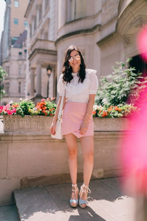 Styling a Pink Suede Mini Skirt Suede Mini Skirt, Pink Suede, The Closet, Written By, Mini Skirt, Mini Skirts, Skirt, Pink, Closet