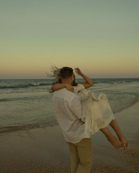 Lillian + Shane’s adorable beach engagement session :) Engagement Pics On Beach, Couple Photo Ideas At Beach, Photo Ideas Couples Cute Poses, Cold Beach Engagement Photos, Film Beach Engagement Photos, Anniversary Beach Photos, Engagement Shoot Ideas Beach, Beach Town Engagement Photos, Big Sur Photoshoot