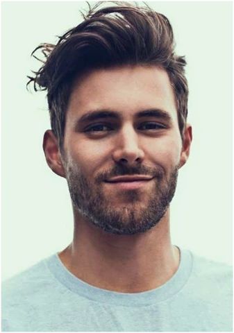 Hipster Haircuts For Men, 2019 Hairstyles, Trendy Mens Haircuts, Mens Hairstyles Medium, Summer Haircuts, Beard Hairstyle, Hairstyles Men, Men Hairstyles, Corte De Cabelo Masculino