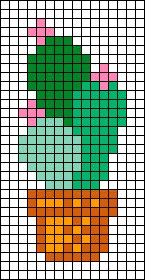 Cross Stitch Cactus Pattern, Cactus Perler Bead Pattern, Cactus Cross Stitch Pattern Free, Simple Cross Stitch Patterns Free, Easy Cross Stitch Patterns Free, Cross Stitch Patterns Free Easy, Shadow Shading, Garden Shadow, Summer Cactus