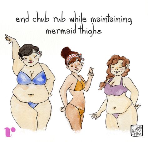 Stop The Chub Rub: 5 Easy Ways To Beat The Burn And Still Keep Your Mermaid Thighs | Ravishly Thigh Rubbing, Thigh Rub, Sausage Casing, Thigh Chafing, Chub Rub, Health Signs, Old Spice, Dating Tips For Women, Pure Romance