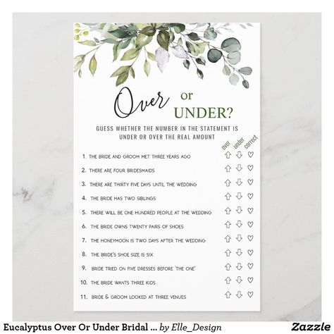 Wedding Shower Brunch, Wedding Infographic, Taco Dinner, Wedding Shower Games, Chart Template, Shower Supplies, Bridal Shower Game, Bridal Brunch, 3d Texture