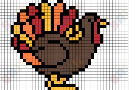 Turkey Pixel Art, Lego Thanksgiving, C2c Patterns, Soldier Drawing, Graph Paper Drawings, Tiny Cross Stitch, Easy Cross Stitch Patterns, Pixel Art Templates, Tiny Cross