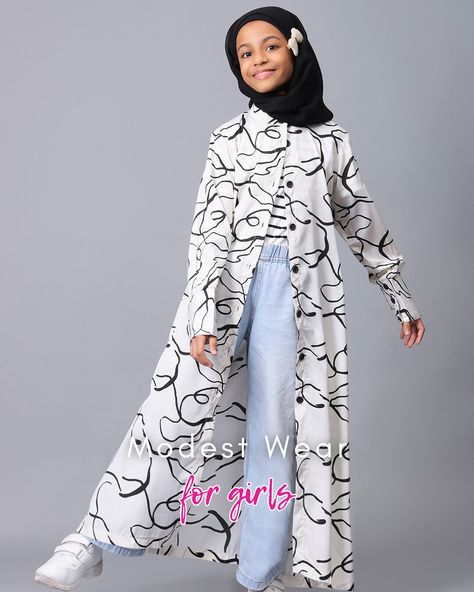 Nabia has added abaya for girls in their modest kids collection 🎀✨🫶 Checkout them before they run out of stock Limited Stock | Price starts only at 900rs | Cod available | Free shipping on orders above Rs 500 | Shipping all over India | Easy Return and Exchange Policy | Latest Designs | Comfortable Nida matte fabric Shop now: www.nabia.in Follow for more updates @nabia.in #kidsabaya #girlsabayas #abaya #kidsfashion #modestfashion #nabia #explore Kids Abaya, Abaya Designs Latest, Matte Fabric, Abaya Designs, Kids Collection, Run Out, Fabric Shop, Kids' Fashion, Limited Stock