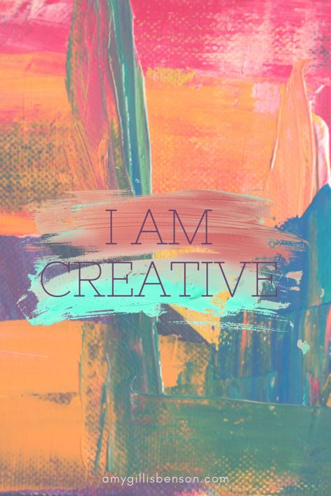 Be Creative Wallpaper, I Am Creative Quotes, Be Creative Art, I Am Creative Affirmation, Vision Board Creativity, Creativity Vision Board, Be Creative Quotes, Artist Affirmations, Spring Creativity