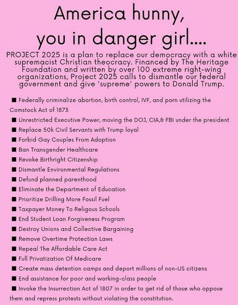 Project 2025 is a threat to ALL Americans, targeting working families, women, and LGBTQIA individuals. 
But we won't stand by and let this happen! 
✊ Join LCIP today as we fight for Human Rights. ✊
https://www.lcipcommittee.org/about/join-us/

#Project2025 #Elections2024  #UnionStrong Danger Girl, Trade Union, Faith In Humanity Restored, Work Family, Humanity Restored, Get Educated, Planned Parenthood, Birth Control, Right Wing