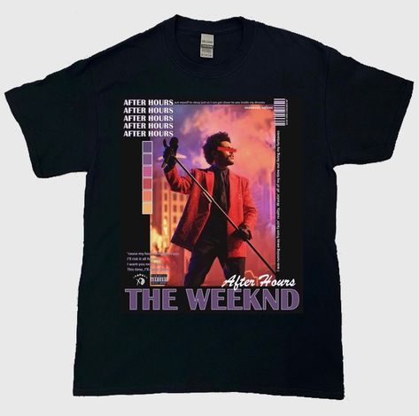 The Weeknd After Hours, Weeknd After Hours, A$ap Rocky, After Hours, The Weeknd, Christmas List, The Weekend, Cool Shirts, Printed Shirts