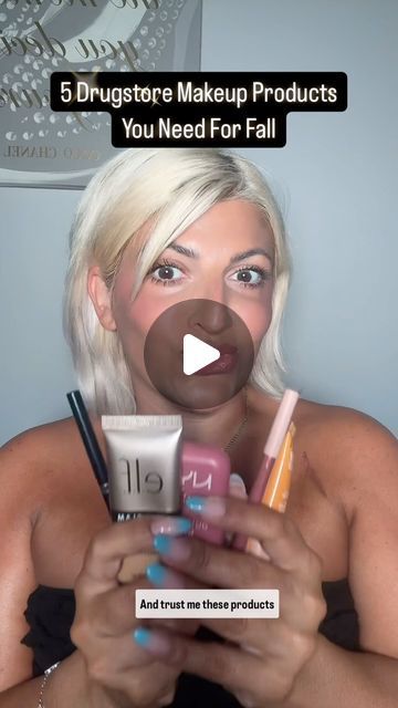 Cristina Pignataro on Instagram: "5 Drugstore Makeup Products you NEED for fall! These are all affordable makeup products that perform the same if not better than high end makeup!  @elfcosmetics @billiondollarbrows @milanicosmetics @nyxcosmetics @maybelline   #affordablemakeup #drugstoremakeup #fallmakeup #makeuptips #makeupmusthaves #affordable #makeuptipsandtricks #easymakeup" Drugstore Makeup For Acne Prone Skin, Best Drugstore Eyeliner, Drugstore Eyeliner, Affordable Makeup Products, Drugstore Makeup Products, Drugstore Makeup Tutorial, Acne Makeup, Makeup Over 40, Best Drugstore Makeup