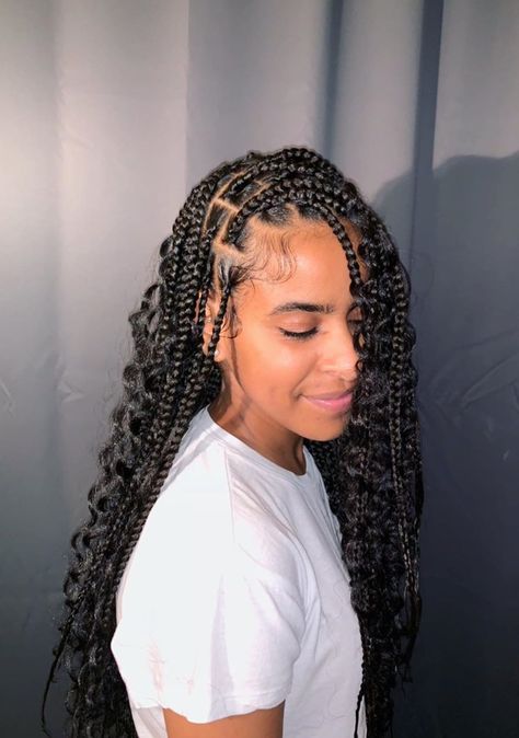 Goddess Box Braids, Braids Wigs, Knotless Box Braids, Short Box Braids Hairstyles, Braiding Styles, Big Box Braids Hairstyles, Black Ponytail Hairstyles, Goddess Braids Hairstyles, Faux Locs Hairstyles