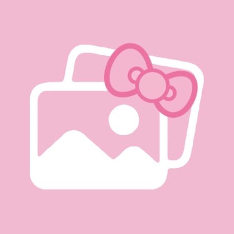 App Icon Aesthetic Hello Kitty, Light Pink Hello Kitty Icon, Widget Iphone Aesthetic Hello Kitty, Hello Kitty Photos App Icon, Hello Kitty App Widgets, Sanrio Iphone Icons, Hello Kitty Phone Theme Icons, Hello Kitty Shortcuts, Hello Kitty App Icon Photos