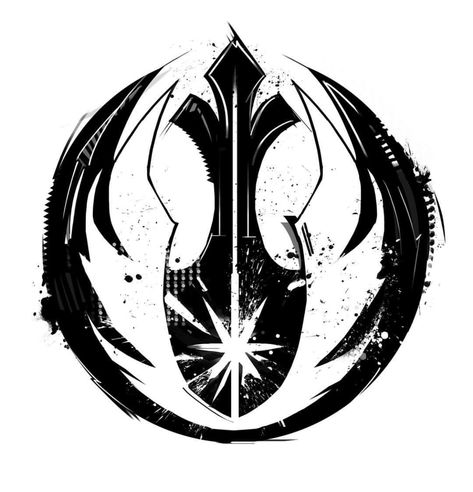 Star Wars Jedi Symbol Tattoo, Star Wars May 4th, Jedi Logo Tattoo, Star Wars Neck Tattoo, Star Wars Resistance Tattoo, Star Wars Jedi Tattoo, Jedi Tattoo Ideas, Mandalorian Tattoo Symbols, Jedi Symbol Tattoo