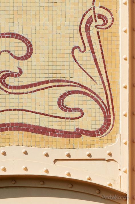 Gallery of The Work of Victor Horta, Art Nouveau's Esteemed Architect - 18 Art Nouveau Industrial Design, Victor Horta Art Nouveau, Art Nouveau Flooring, Art Nouveau Mosaic, February Scrapbook, Art Nouveau Floor, Nouveau Interior Design, Art Nouveau Bar, Art Nouveau Bathroom