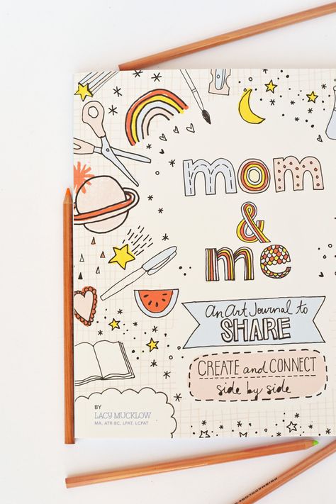 Mom & Me: An Art Journal to Share + Letter to My Children Free Printable AD Sketchbook Tour, Books For Moms, Kids Diet, Mom Kid, Diy Creative, Ring Set, Free Food, Family Fun, Free Printables