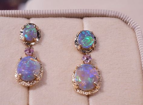 Matched jellies! Just want to take a bite out of these jelly opal earrings! 🍬🍬 . . #australianopal #opaljewelry #ooakjewelry Jelly Opal, Opal Earrings, Australian Opal, Opal Jewelry, Jelly, Opal, Take That