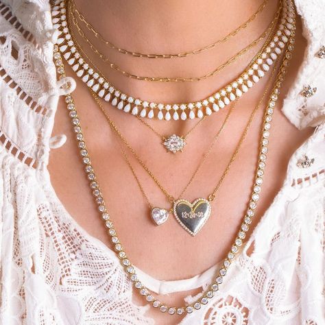 photo credit @melindamaria_jewelry Sunday white opals anyone? I know the “Princess” necklace is over 2 years old but she is still one of our favorites 🤘🏽❤️ #melindamaria #opal Melinda Maria, Princess Necklace, Chain Women, Classic Fashion, The Princess, Gold Jewelry Fashion, White Opal, Jewelry Gold, Star Necklace