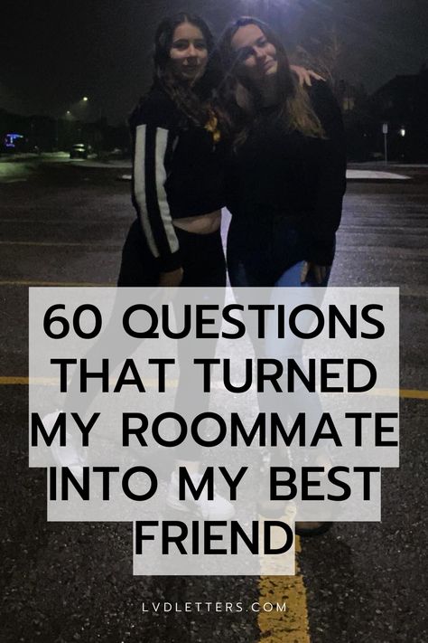 I'm really nervous about meeting my college roommate on dorm room move in day!! So glad I found this list of questions to ask your first roommate Roommate Activities, Dorm Room Inspiration College, Roommate Contract, List Of Questions To Ask, Make Friends In College, Best Questions To Ask, Move In Day, Dorm Room Checklist, Best Questions