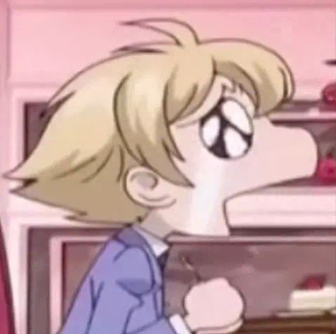 Blonde Hair 90s, Honey Senpai, Ouran High School Host Club Funny, Hair 90s, Host Club Anime, Shojo Anime, Ouran Highschool, Ouran Host Club, School Clubs