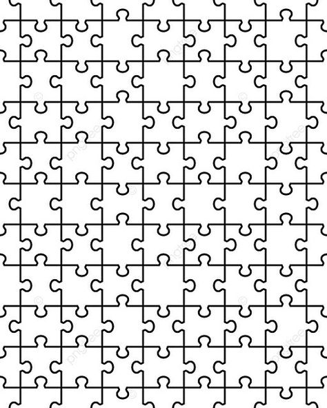 Separate Pieces Of White Puzzle Background Puzzle Aesthetic Wallpaper, Puzzle Wallpaper, Puzzle Background, Wallpaper Photos, Wallpaper Image, Geometric Wallpaper, Geometric Background, Background Illustration, Black And White Colour