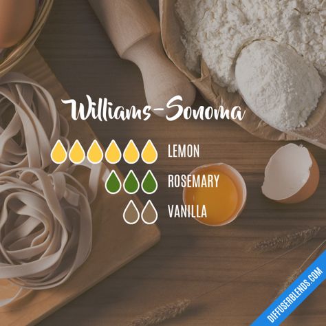 Williams-Sonoma - Essential Oil Diffuser Blend Essential Oil Combinations, Doterra Essential Oils Recipes, Essential Oil Diffuser Blends Recipes, Young Living Essential Oils Recipes, Essential Oils Guide, Yl Essential Oils, Oil Diffuser Recipes, Essential Oil Diffuser Recipes, Essential Oil Mixes