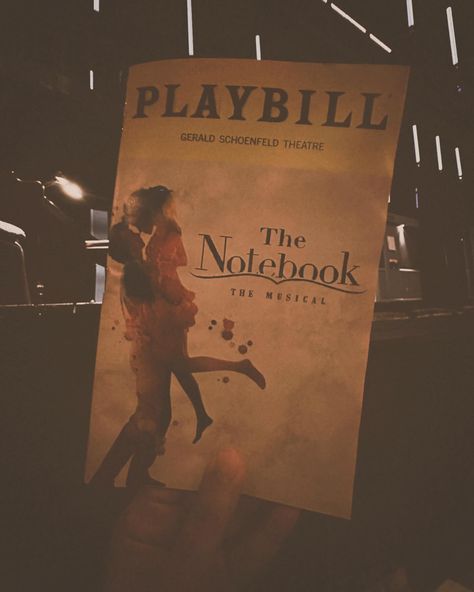 The Notebook | 📔🎭🎶💋✨ I’ll start with the obvious. Bring Tissues, Joy Woods is a star (you're listening to her sing while reading this btw!!) & Maryann Plunkett deserves the world — but we already knew that. Dorian Harewood is mesmerizing & Ingrid Michaelsons music & lyrics are beautiful and deserve much more recognition. I left that theatre broken but hopeful, sad but happy, open to the idea of great love but tearful about the inevitable endings. I was moved. Moved in a way I didn't expect a... Ingrid Michaelson, Tap Tap, Ig Feed, The Notebook, Everlasting Love, I Left, Musical Theatre, Great Love, Music Lyrics