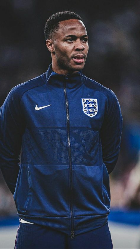 Credit to sehqphotos Sterling Football, Raheem Sterling, Football Player, Football Players, Manchester United, Premier League, Manchester, England, Athletic Jacket