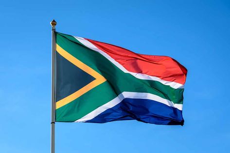 The National Flag of South Africa. South Africa Flag Aesthetic, Flag Aesthetic, South Africa Flag, South African Flag, Africa Flag, African Flag, Proudly South African, Flag Wall, National Flag