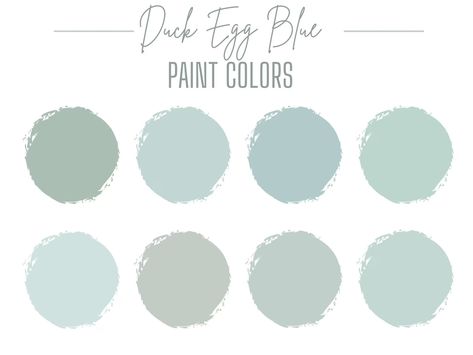 Duck Egg Blue Paint Colors - Etsy Duck Egg Hallway Ideas, Duck Egg Kitchen Cabinets, Robins Egg Blue Paint Colors, Robin Egg Blue Paint Color, Duck Egg Blue Dining Room, Blue Green Kitchen Cabinets, Duck Egg Blue Colour Palette, Duck Egg Blue Bathroom, Duck Egg Blue Wall