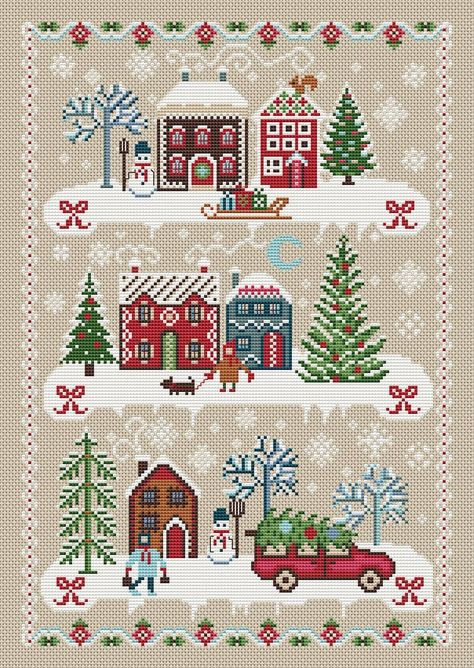 Merry Christmas Sampler Cross Stitch PDF Merry Christmas | Etsy Happy New Year Cross Stitch, New Year Cross Stitch, Year Cross Stitch, Christmas Sampler, Red Cross Stitch, Needlework Shops, Beading Tools, Cross Stitch Samplers, Cross Stitch Patterns Christmas