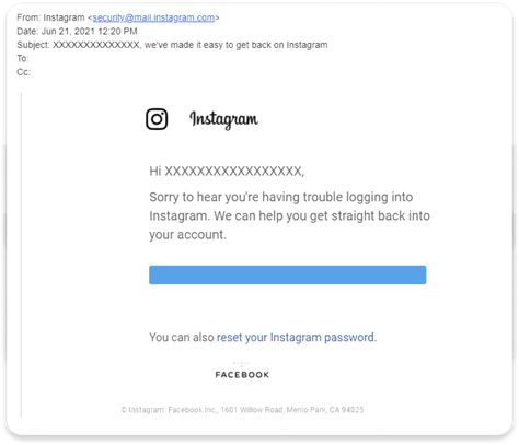 Don't let these 'easy to get back on Instagram' emails freak you out — your account hasn't been hacked Check more at https://www.techonnews.net/dont-let-these-easy-to-get-back-on-instagram-emails-freak-you-out-your-account-hasnt-been-hacked/ Get Back, Don't Let, Accounting, Let It Be, Instagram