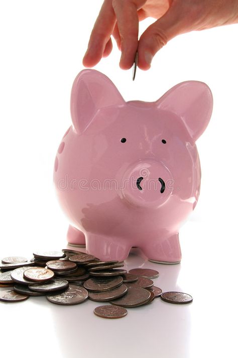 Money Pictures, Investment Banking, Illustration Artwork, Front View, Money Saving, Piggy Bank, New Work, Saving Money, Vision Board