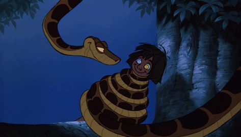 In the morning by kaavictim Jungle Book Snake, Kaa Jungle Book, Kaa The Snake, Jungle Book Disney, The Aristocats, The Jungle Book, Disney Animals, Old Disney, Popular Books