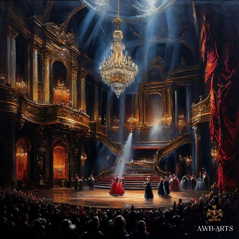 Eloquent Symphony of the Opera Step into a world where every detail sings and every shadow dances, evoking the majesty and emotion of a live performance. Feel the pulse of the opera house as it transforms into a stage of unforgettable moments. #art #arte #artlovers #painting #paintings #paintingsdaily #opera #performance #theatre #lightandshadow #liveperformance #artoftheday #artinspiration #artinspo #bygone #bygoneera Performance Theatre, Opera Performance, Opera Stage, Opera Theatre, Stage Background, Theatre Stage, Live Performance, The Opera, Angels And Demons