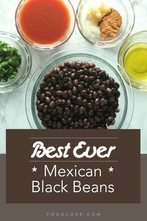 Bean Recipes Mexican, Black Bean Recipes Mexican, Vegetarian Bean Recipes, Mexican Beans Recipe, Black Bean Recipe, Mexican Black Beans, Taco Filling, Black Bean Tacos, Black Bean Recipes