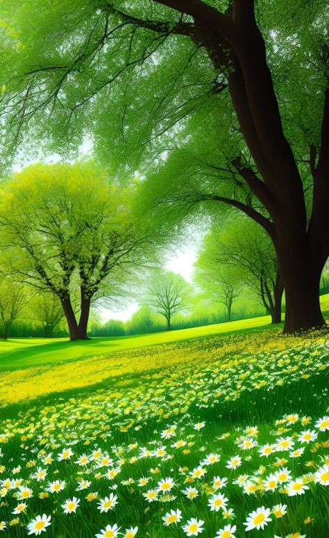 More wallpaper in our telegram channel ✅✅✅ Spring Scenery, Nature Photography Trees, Amazing Nature Photos, Beautiful Images Nature, Beautiful Locations Nature, Beautiful Photos Of Nature, Beautiful Flowers Pictures, Beautiful Nature Wallpaper, Green Nature